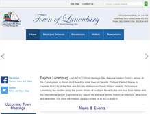 Tablet Screenshot of explorelunenburg.ca